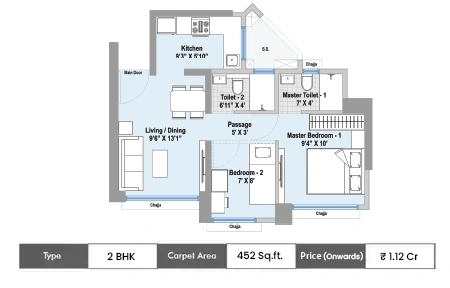 Raheja World Residence juinagar