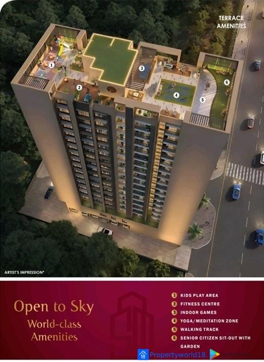 Sky Mahadev 2BHK Dronagiri