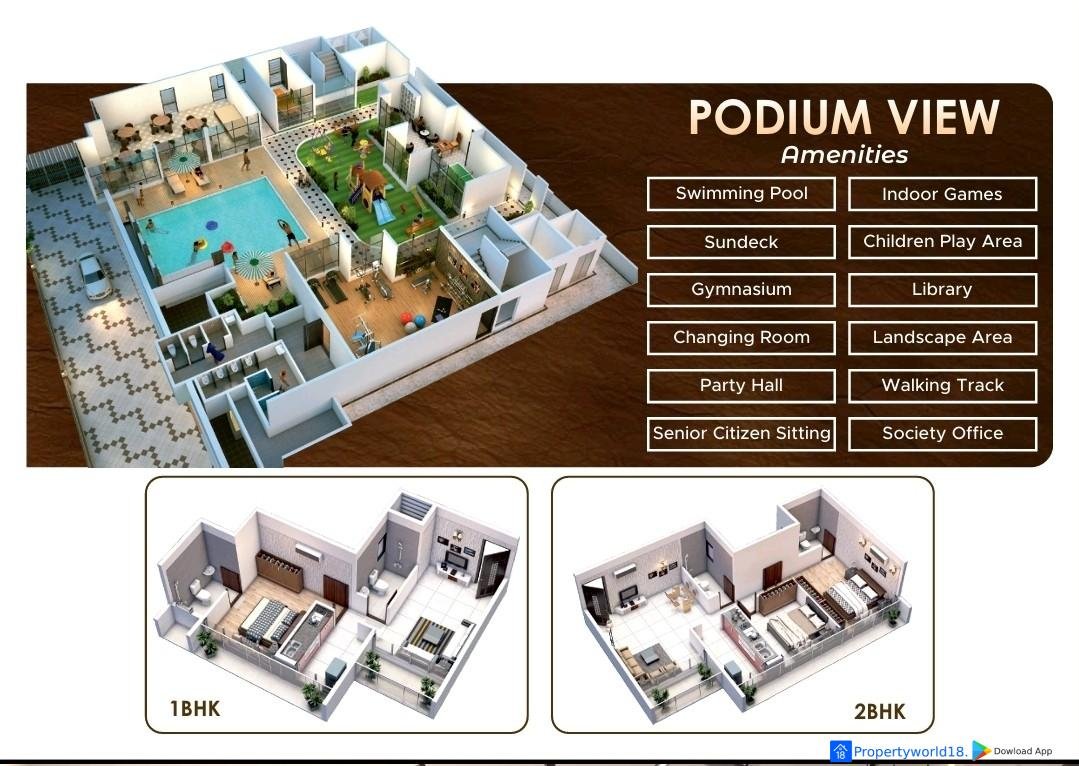 terrace flat Thakur Emerald