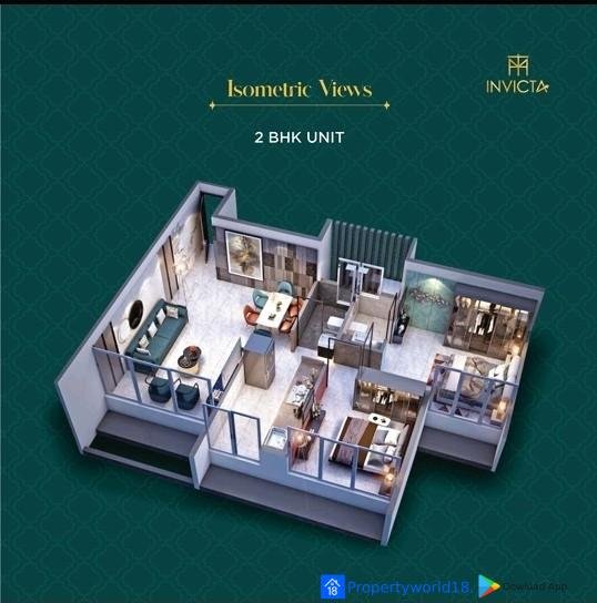 INVICTA 2BHK