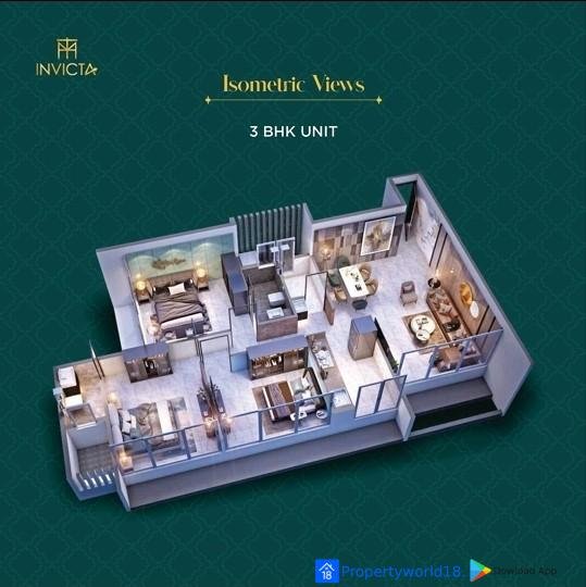 INVICTA 2BHK