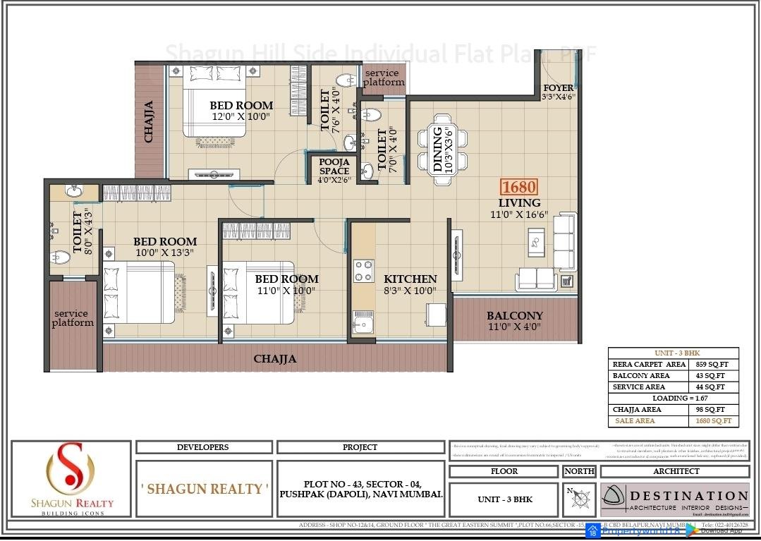 Shagun Hill Side Pushpak Nagar, Navi Mumbai | Premium 2 BHK & 3 BHK Flats 🏡