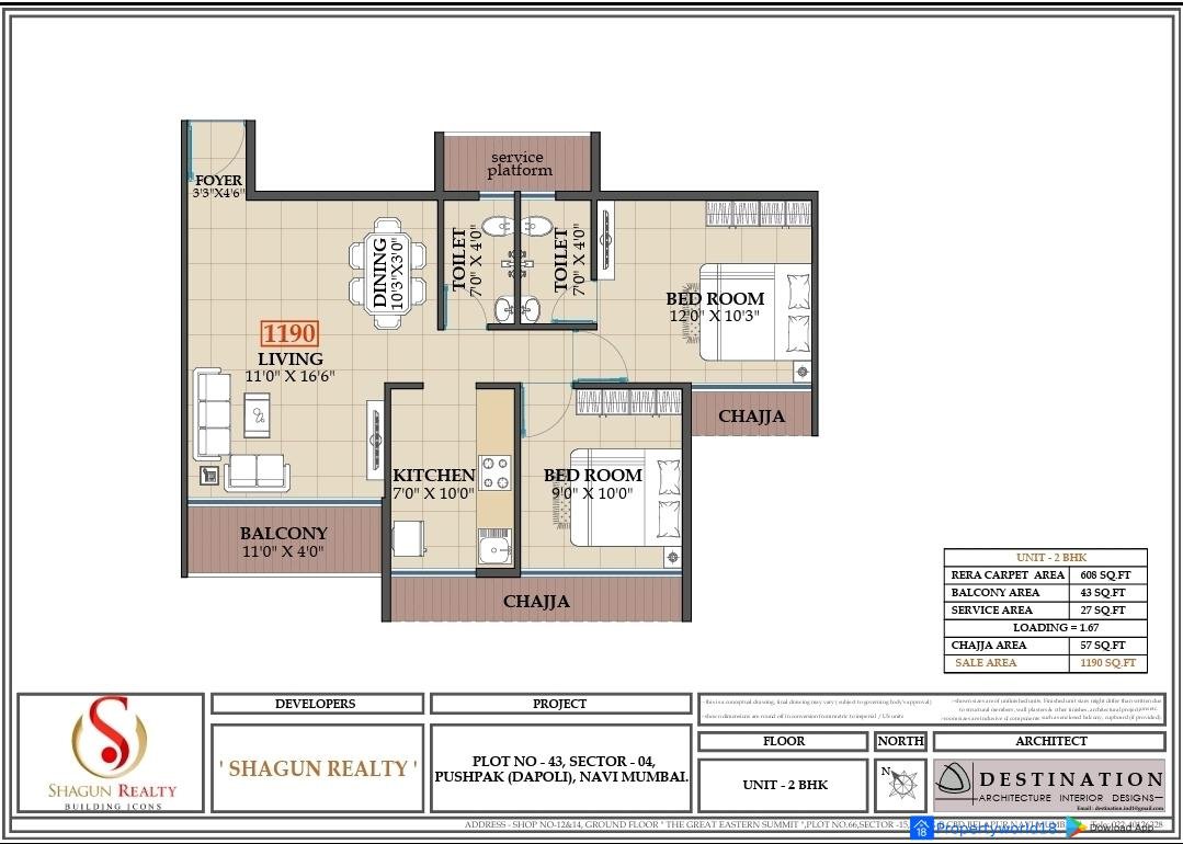 Shagun Hill Side Pushpak Nagar, Navi Mumbai | Premium 2 BHK & 3 BHK Flats 🏡