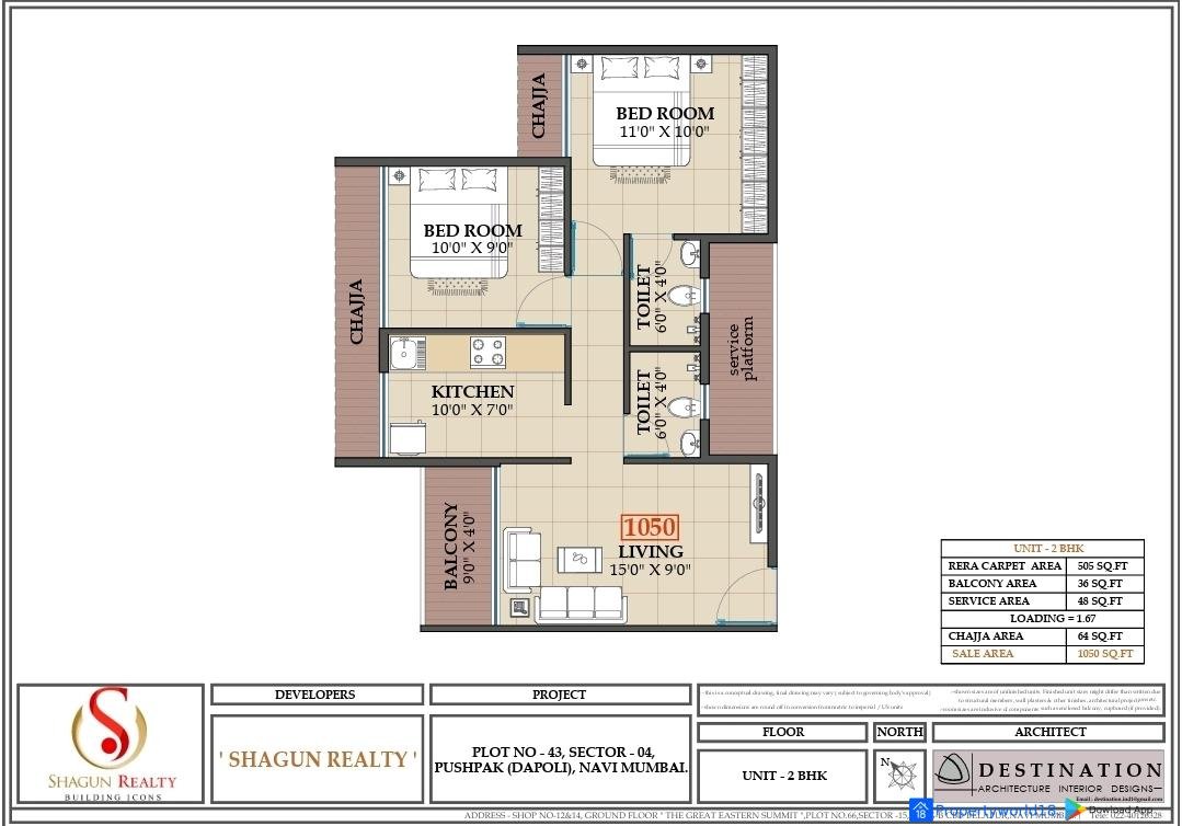 Shagun Hill Side Pushpak Nagar, Navi Mumbai | Premium 2 BHK & 3 BHK Flats 🏡