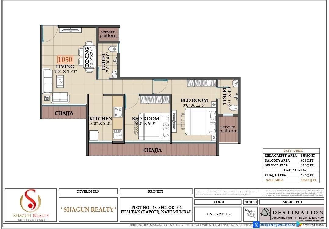 Shagun Hill Side Pushpak Nagar, Navi Mumbai | Premium 2 BHK & 3 BHK Flats 🏡
