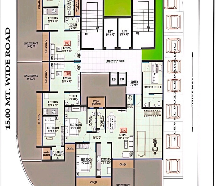 1BHK Pushpak Nagar