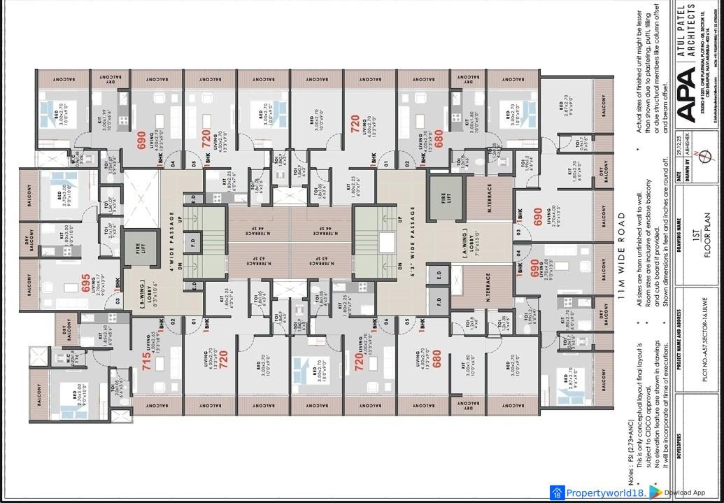 1BHK 52 lak in ulwe