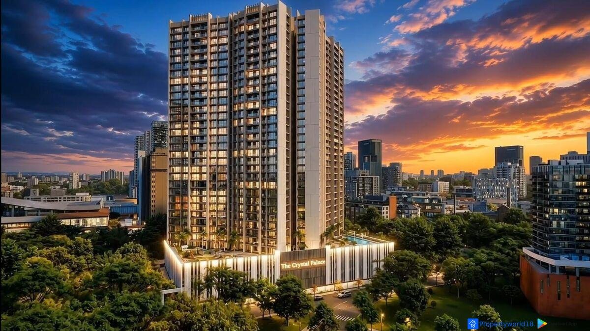 Luxury 3 BHK Apartments at The Crystal Palace, Kharghar