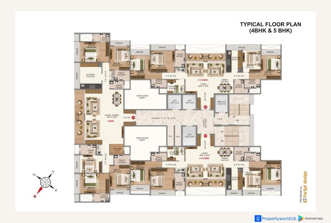Kedarnath 5BHK Sector 19A, Kharghar