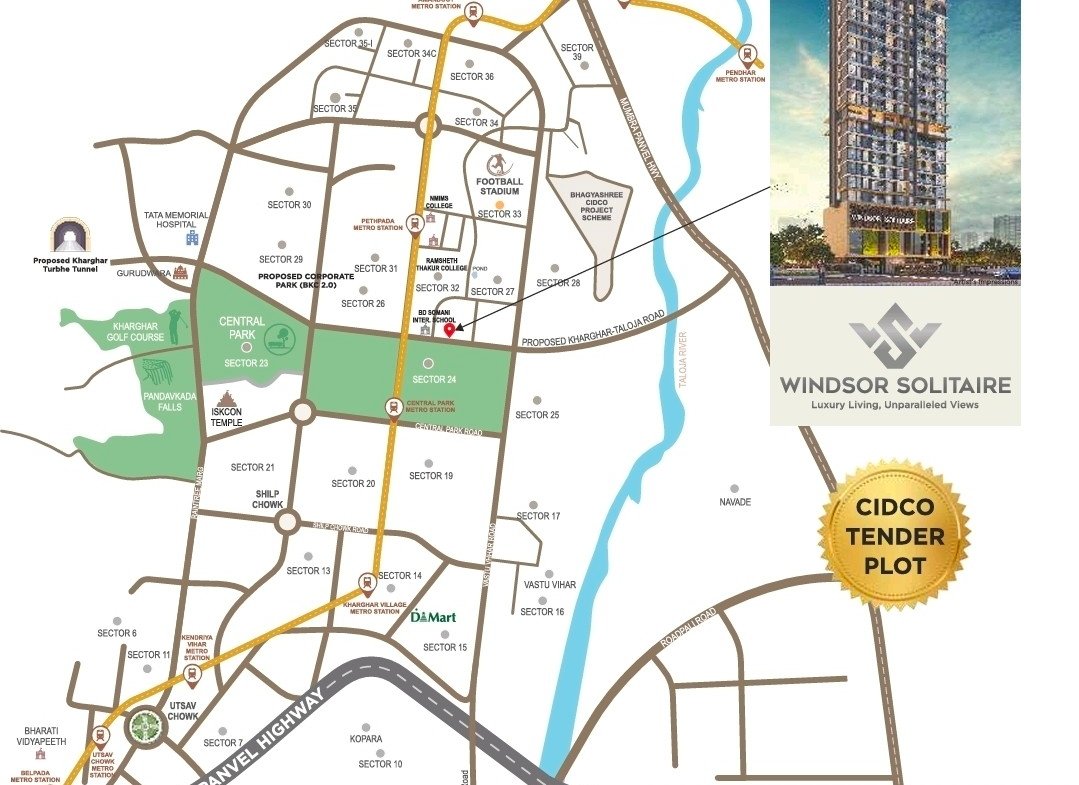 3 BHK Premium Apartments in Kharghar