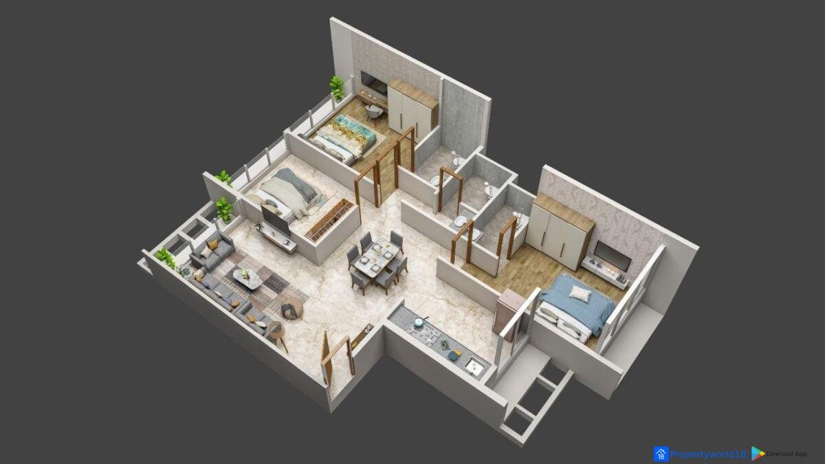 Neelkanth Darshan 3BHK in Kharghar