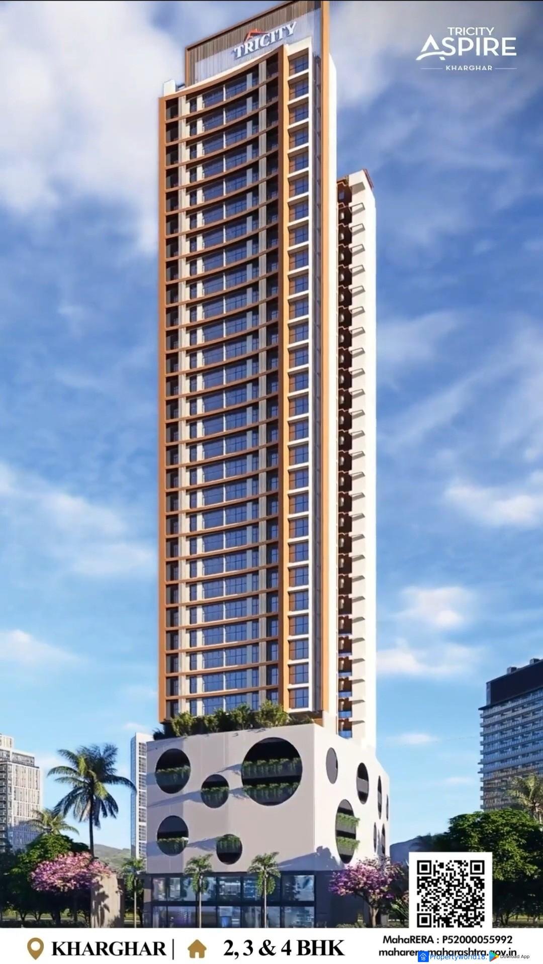 TRICITY ASPIRE –3BHK In KHARGHAR