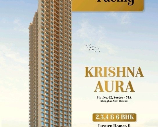 🏙️ Krishna Aura, Kharghar | Premium 2 & 3 BHK