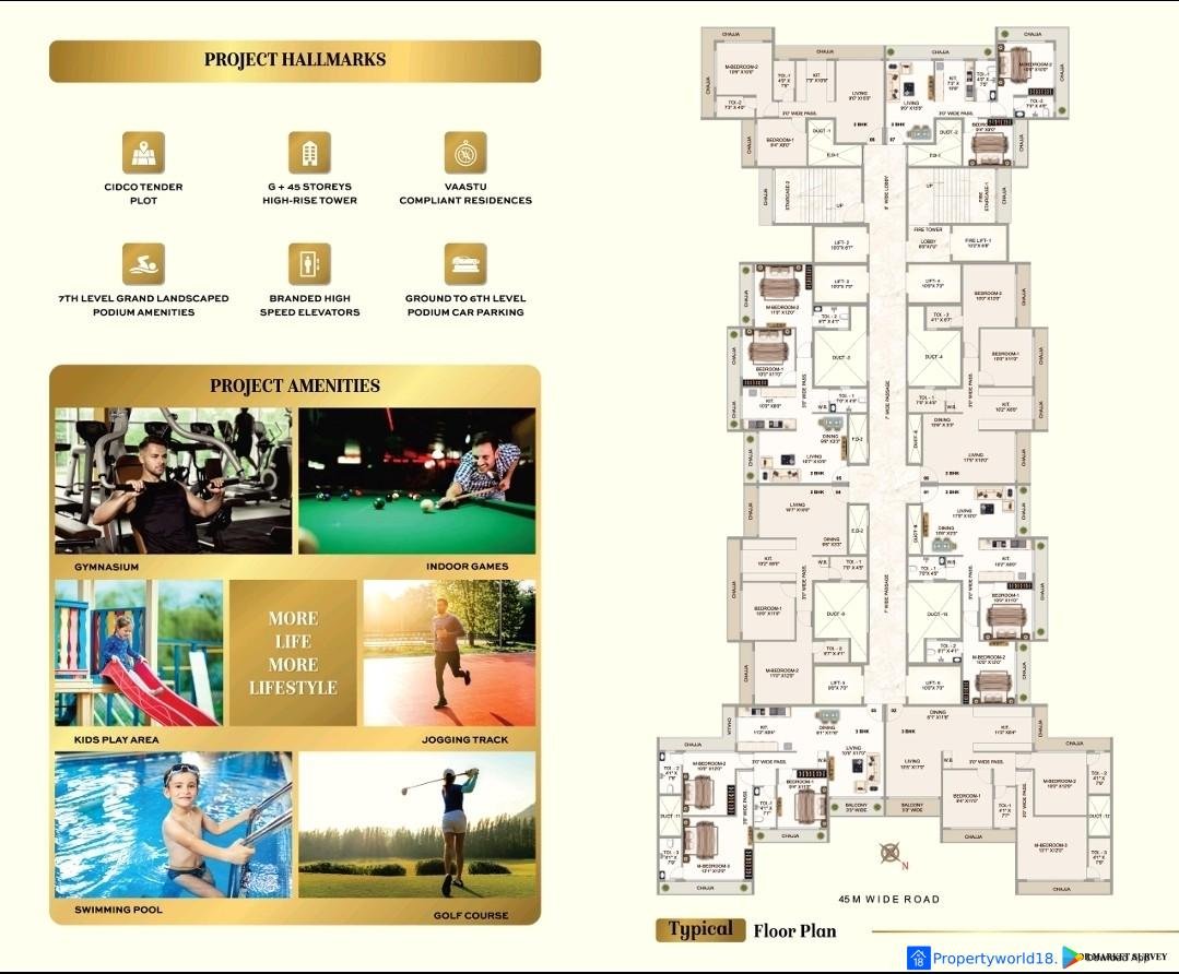 🏙️ Krishna Aura, Kharghar | Premium 2 & 3 BHK