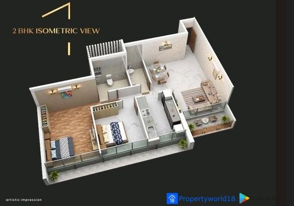 CRYSTAL CORNER 3BHK & 2BHK in Kharghar