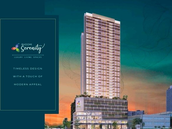 Gajra Bhoomi Serenity, 3BHK & 2BHK, Kharghar, Navi Mumbai
