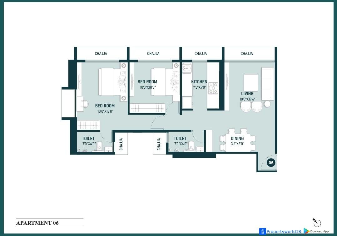 Gajra Bhoomi Serenity, 3BHK & 2BHK, Kharghar, Navi Mumbai