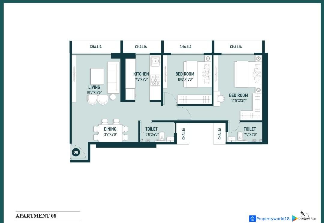 Gajra Bhoomi Serenity, 3BHK & 2BHK, Kharghar, Navi Mumbai