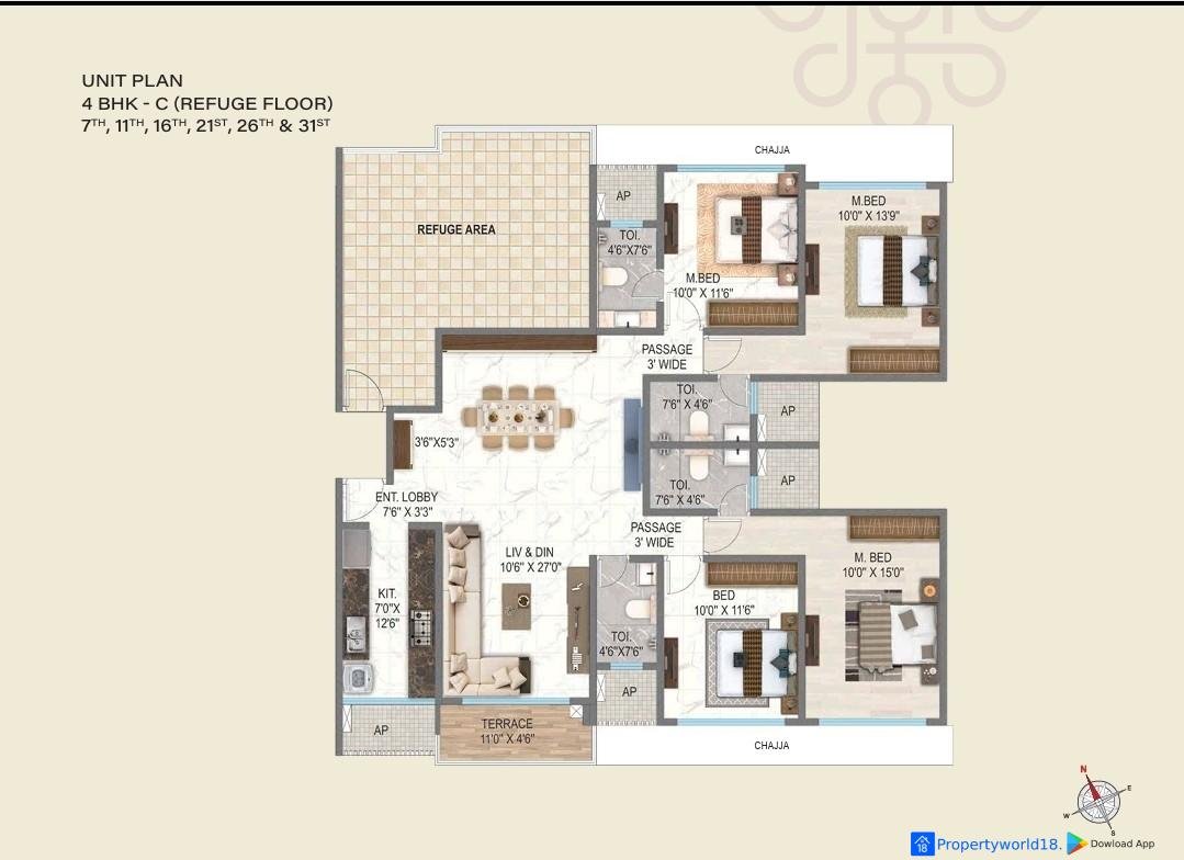 Urban Palace Kharghar – Luxury 2, 3, 4 & 5 BHK Apartments in Navi Mumbai