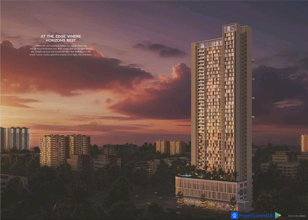 Satyam Surya Manhattan Kharghar – Luxury 3 & 4 BHK Apartments in Navi Mumbai