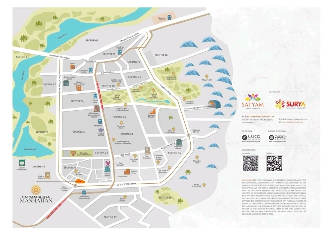 Satyam Surya Manhattan Kharghar – Luxury 3 & 4 BHK Apartments in Navi Mumbai