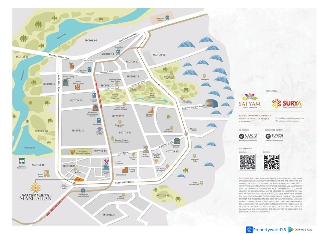 Satyam Surya Manhattan Kharghar – Luxury 3 & 4 BHK Apartments in Navi Mumbai