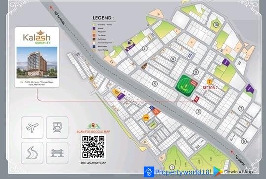 2 BHK & 3 BHK Apartments Pushpak Nagar”Kalash Serenity”,