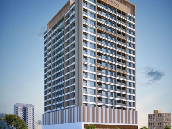 1 BHK & 2 BHK In Pushpak G Stilt 18 Storey Tower