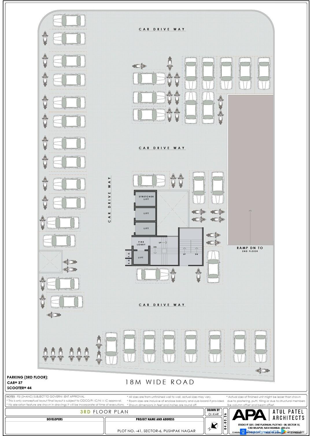 scaled_1000588620 1 BHK & 2 BHK In Pushpak G Stilt 18 Storey Tower