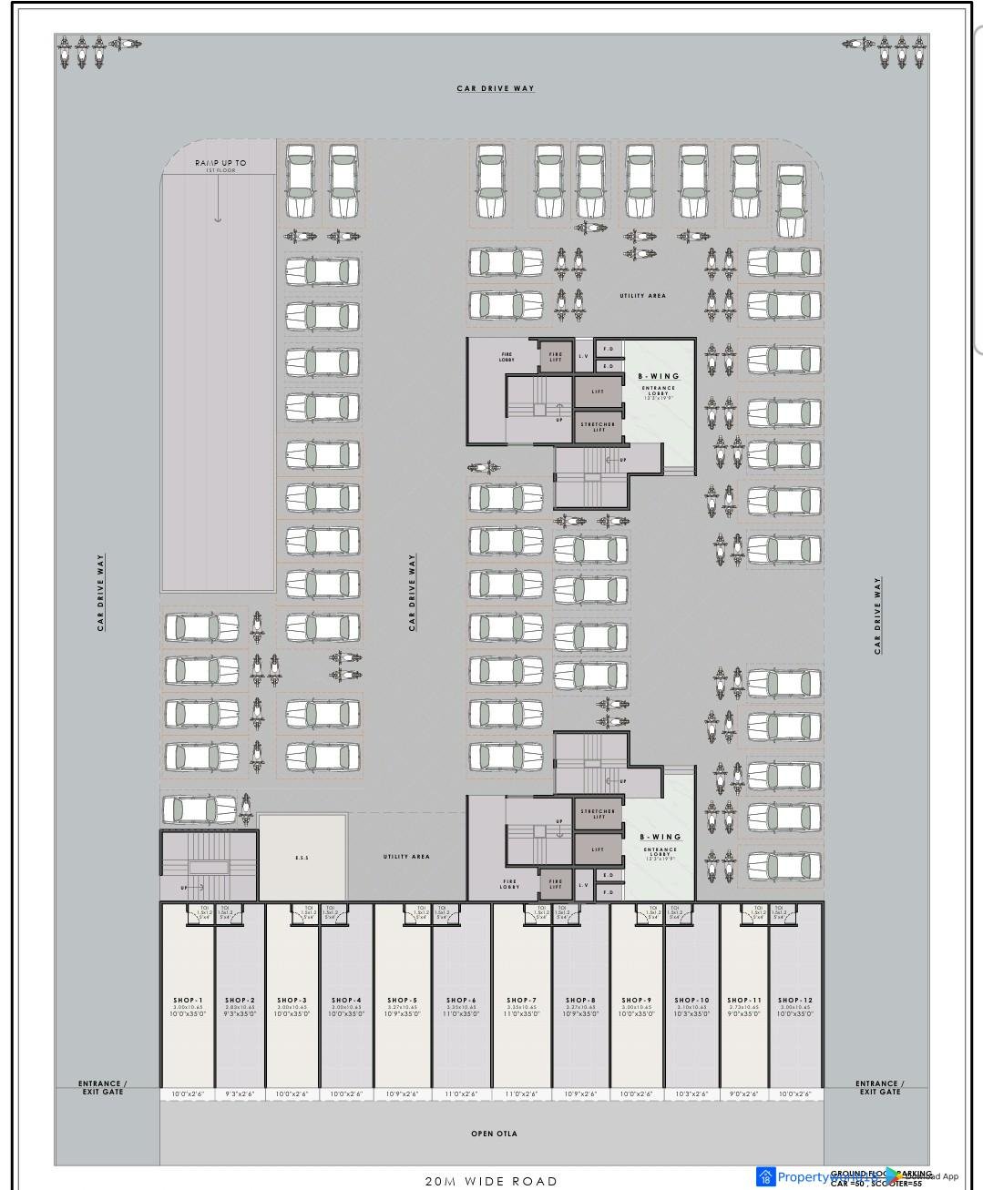 SHREEPATI HILLS 1 & 2 BHK in Pushpak Nagar
