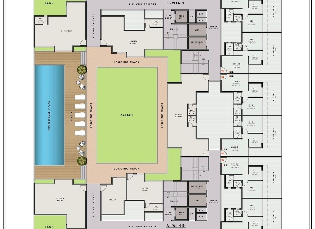 SHREEPATI HILLS 1 & 2 BHK in Pushpak Nagar