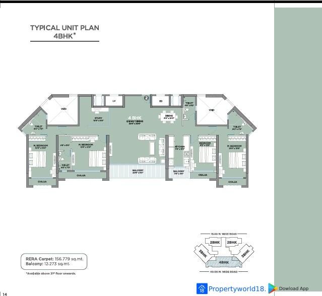 GeeCee Emerald, Kharghar, Navi Mumbai | Premium 2, 3 & 4 BHK Flats