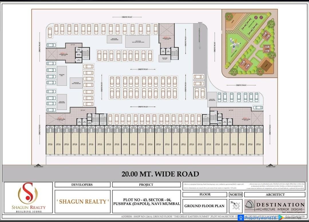 Shagun Hill Side Pushpak Nagar, Navi Mumbai | Premium 2 BHK & 3 BHK Flats 🏡