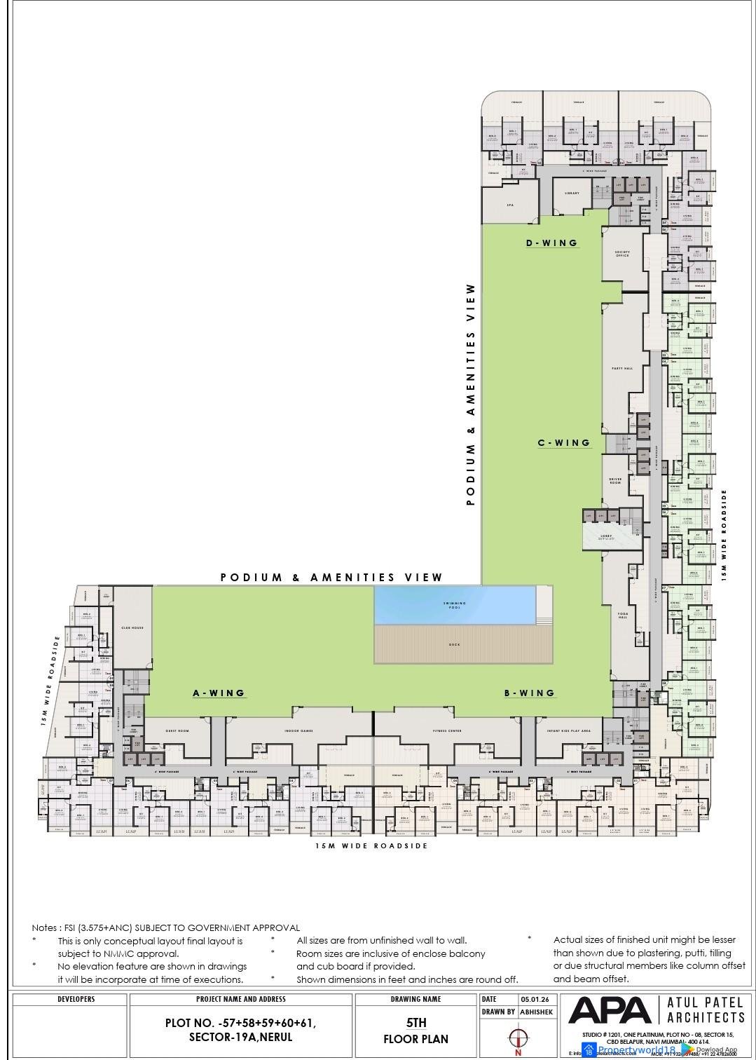 Matrix Estella Sector 19A Nerul | Ultra-Luxury 2 & 3 BHK Apartments in Navi Mumbai
