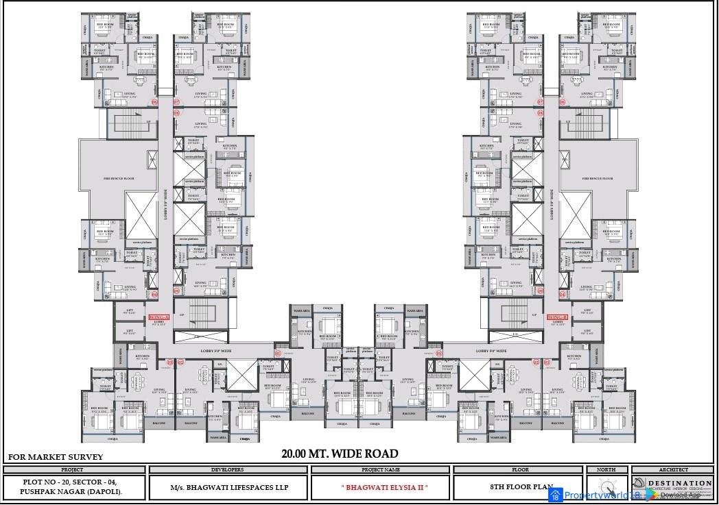Bhagwati Elysia II, Pushpak Nagar, 1 & 2 BHK Flats