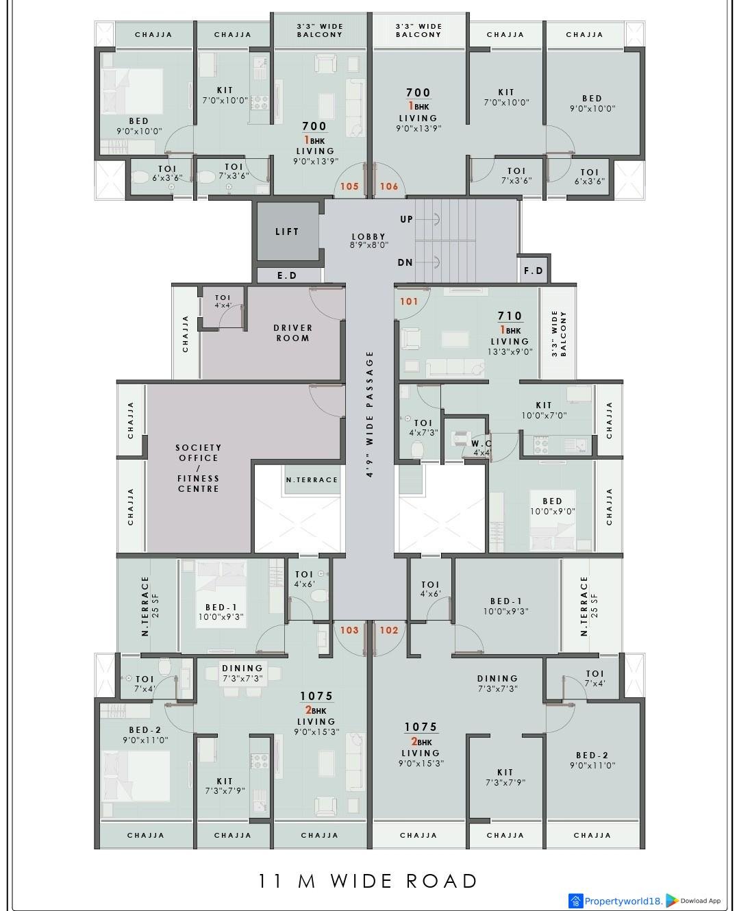 scaled_1000592050 Krishna Elite β Modern 1 & 2 BHK Pushpak Nagar