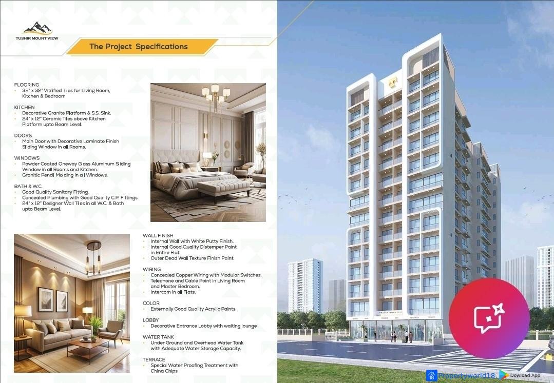 Tushir Mount View 2 BHK in Pushpak Nagar