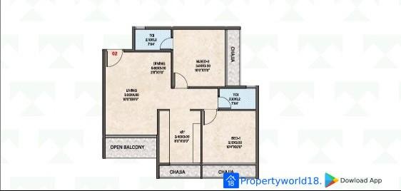 Tushir Mount View 2 BHK in Pushpak Nagar
