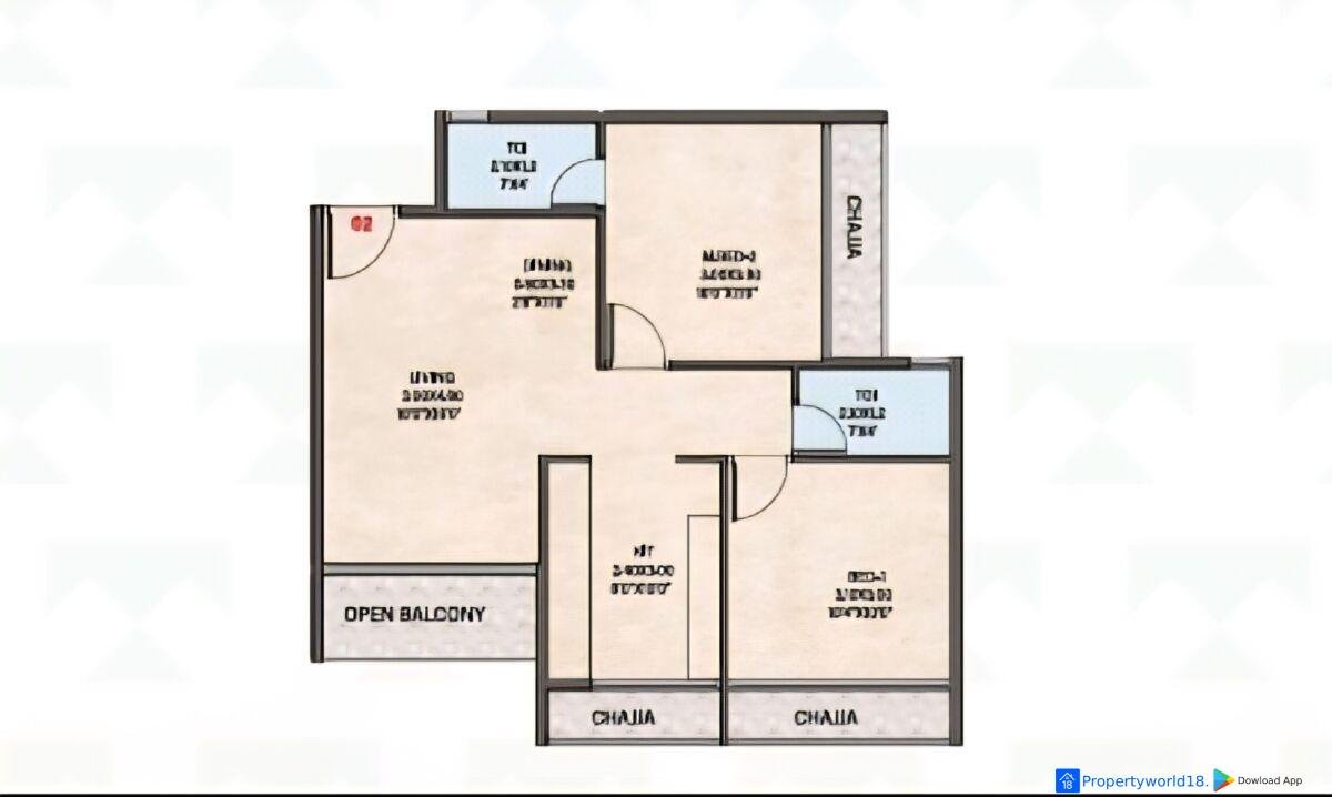 Tushir Mount View 2 BHK in Pushpak Nagar