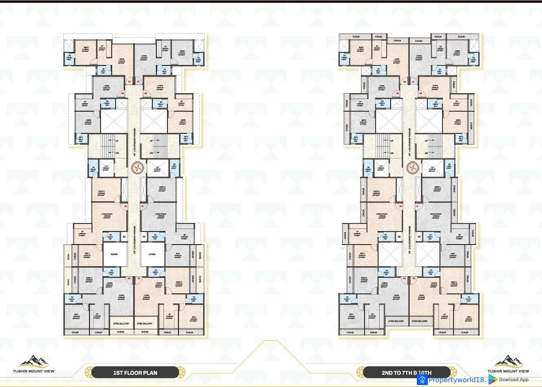 Tushir Mount View 2 BHK in Pushpak Nagar