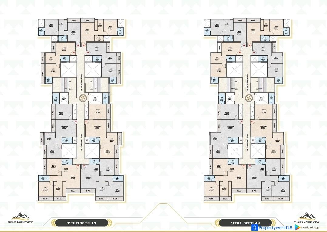 Tushir Mount View 2 BHK in Pushpak Nagar