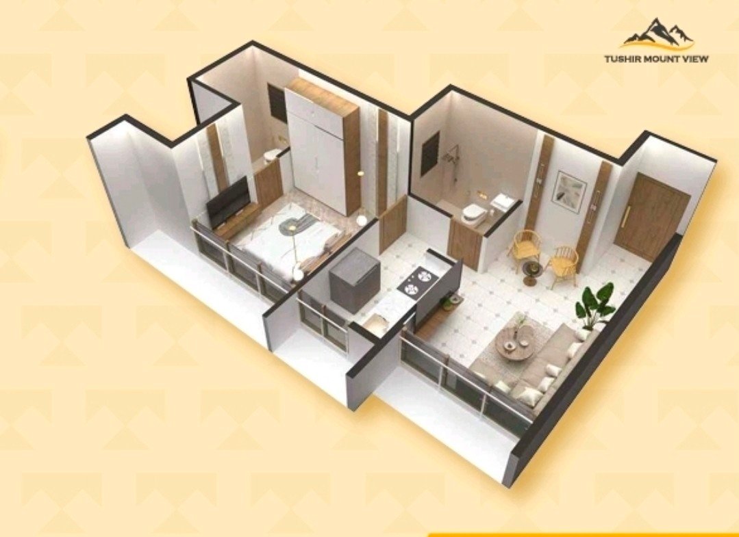 Tushir Mount View 2 BHK in Pushpak Nagar